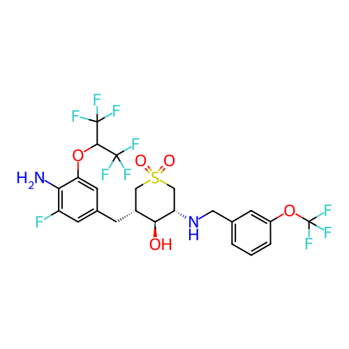 Chemical structure of BindingDB Monomer ID 50386484