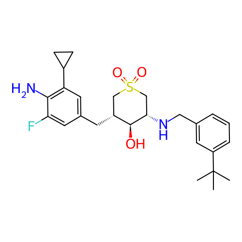 Chemical structure of BindingDB Monomer ID 50386492