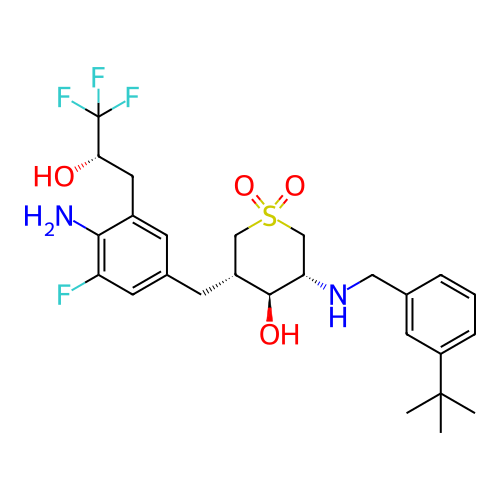 Chemical structure of BindingDB Monomer ID 50386496