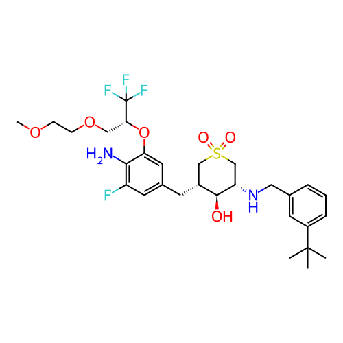 Chemical structure of BindingDB Monomer ID 50386516