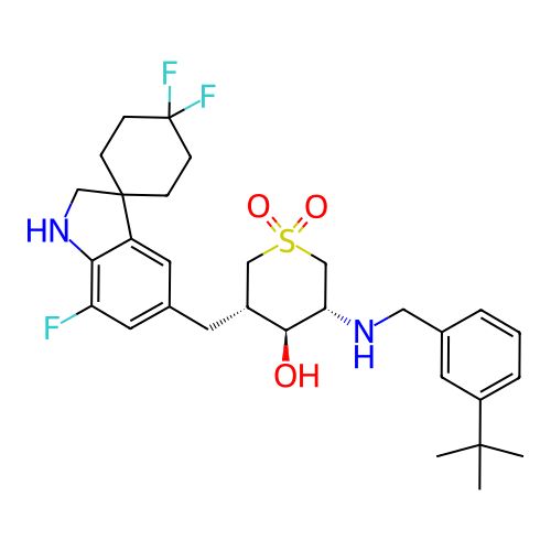 Chemical structure of BindingDB Monomer ID 50386523