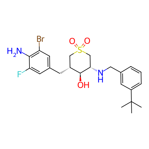 Chemical structure of BindingDB Monomer ID 50386526