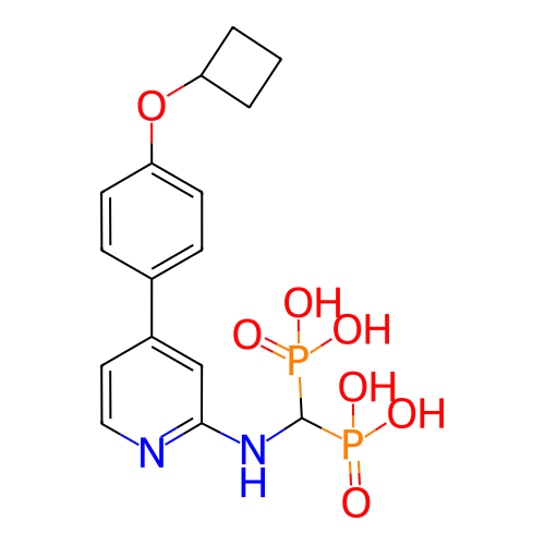 Chemical structure of BindingDB Monomer ID 50386556