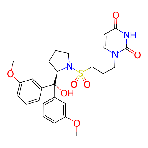 Chemical structure of BindingDB Monomer ID 50386617