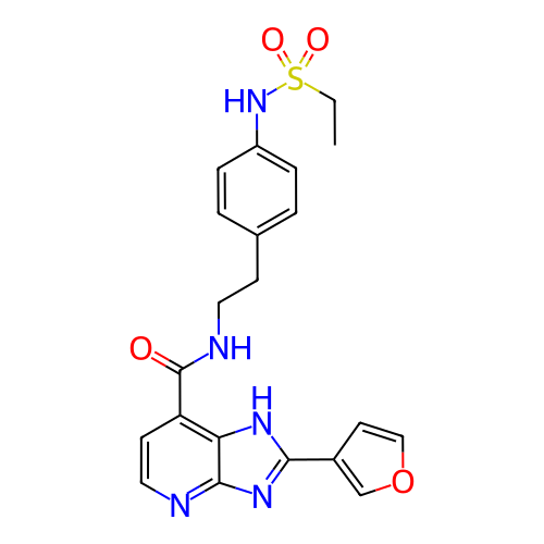 Chemical structure of BindingDB Monomer ID 50386918