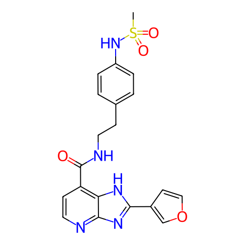 Chemical structure of BindingDB Monomer ID 50386925