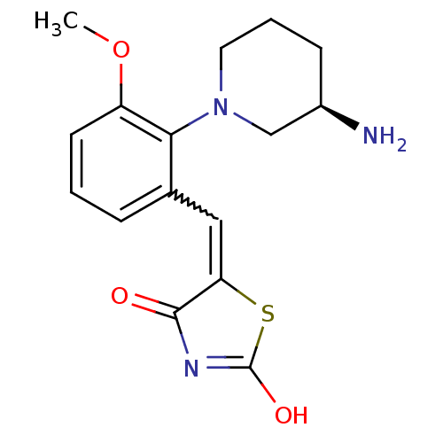Chemical structure of BindingDB Monomer ID 50387295