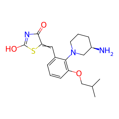 Chemical structure of BindingDB Monomer ID 50387296