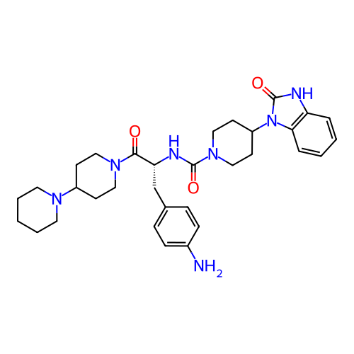 Chemical structure of BindingDB Monomer ID 50387496