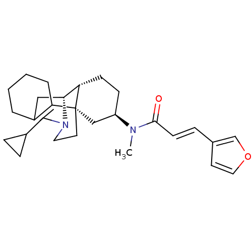 Chemical structure of BindingDB Monomer ID 50387554