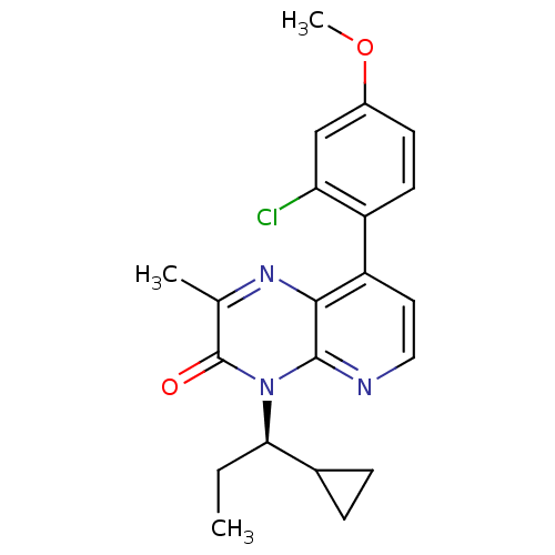 Chemical structure of BindingDB Monomer ID 50387634