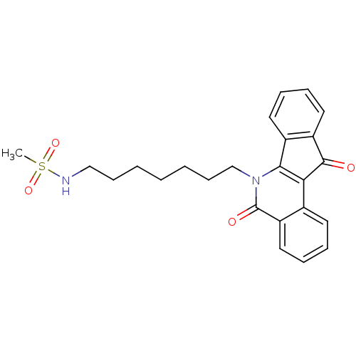Chemical structure of BindingDB Monomer ID 50388559