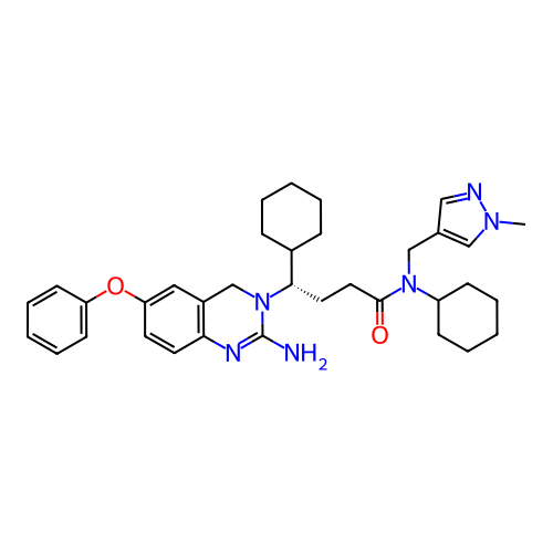 Chemical structure of BindingDB Monomer ID 50389518