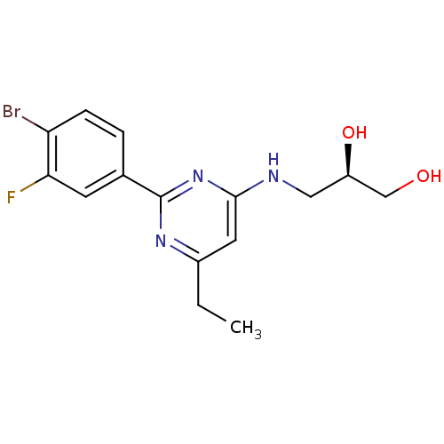 Chemical structure of BindingDB Monomer ID 50390110