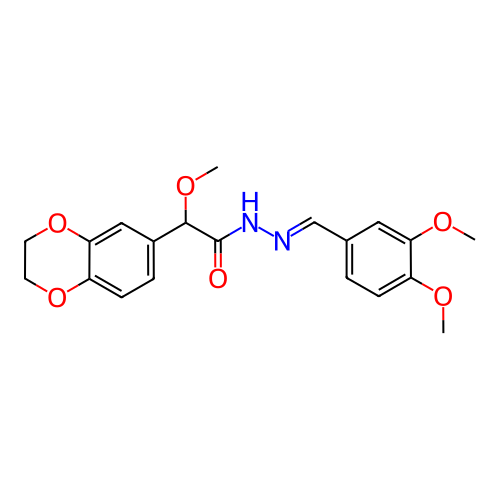 Chemical structure of BindingDB Monomer ID 50390134