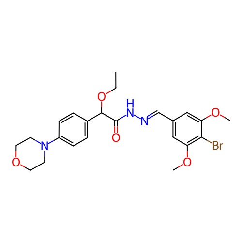 Chemical structure of BindingDB Monomer ID 50390136