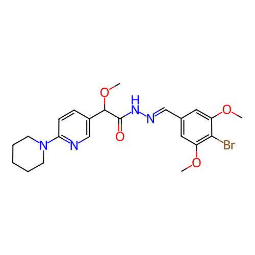 Chemical structure of BindingDB Monomer ID 50390144