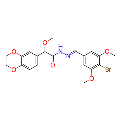 Chemical structure of BindingDB Monomer ID 50390156