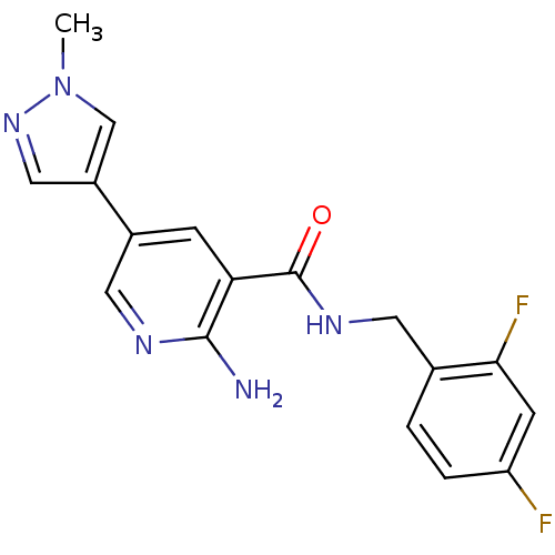 Chemical structure of BindingDB Monomer ID 50390446