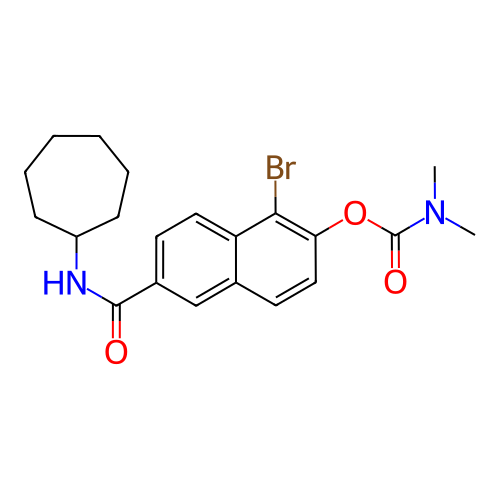 Chemical structure of BindingDB Monomer ID 50390523