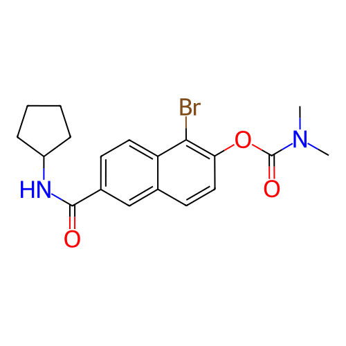Chemical structure of BindingDB Monomer ID 50390524