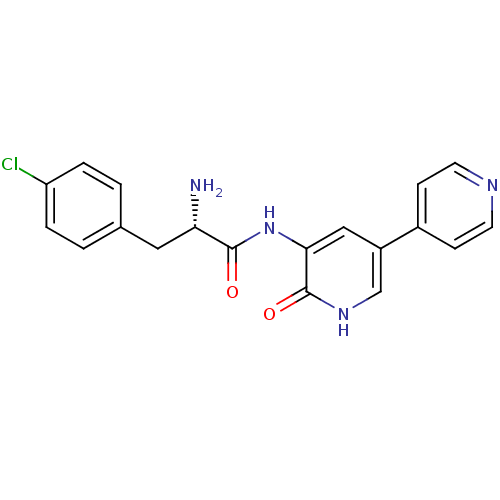 Chemical structure of BindingDB Monomer ID 50390584