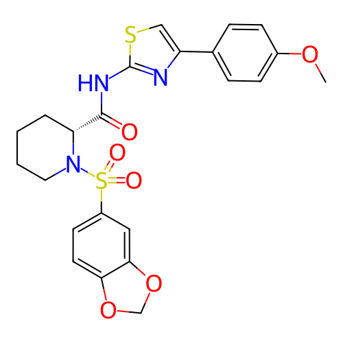 Chemical structure of BindingDB Monomer ID 50390870