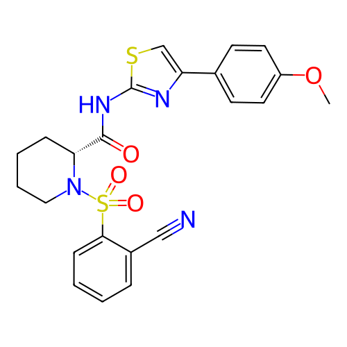 Chemical structure of BindingDB Monomer ID 50390871