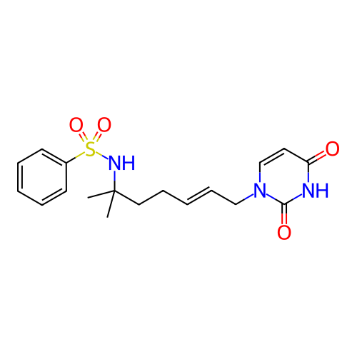 Chemical structure of BindingDB Monomer ID 50391344
