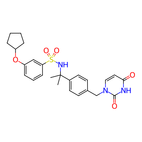 Chemical structure of BindingDB Monomer ID 50391347