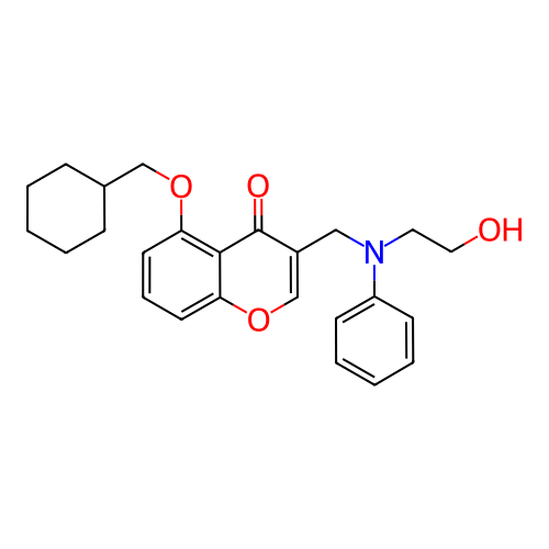 Chemical structure of BindingDB Monomer ID 50391555
