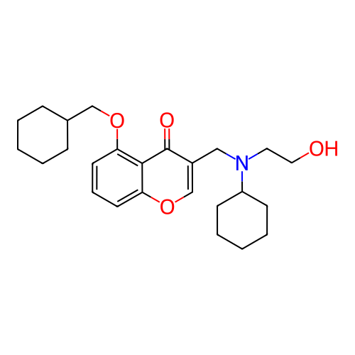 Chemical structure of BindingDB Monomer ID 50391556