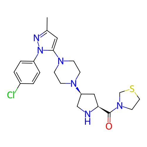 Chemical structure of BindingDB Monomer ID 50391569