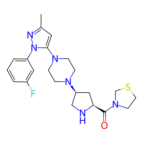 Chemical structure of BindingDB Monomer ID 50391570