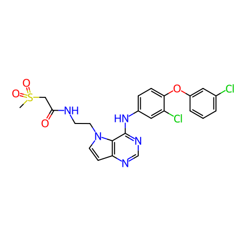 Chemical structure of BindingDB Monomer ID 50391645