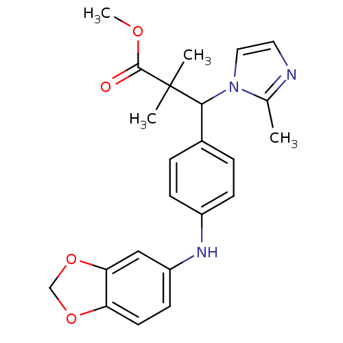 Chemical structure of BindingDB Monomer ID 50391719