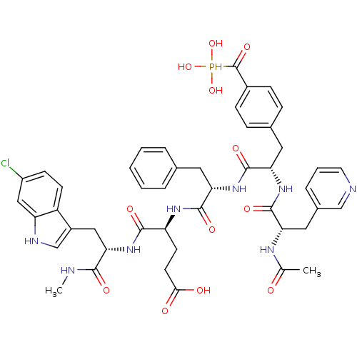Chemical structure of BindingDB Monomer ID 50391734