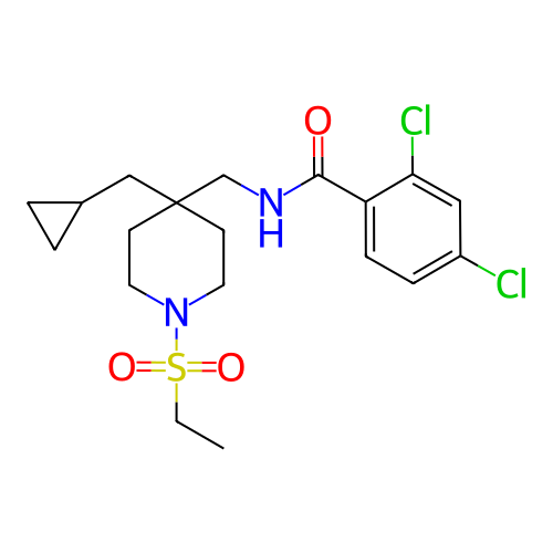Chemical structure of BindingDB Monomer ID 50391745