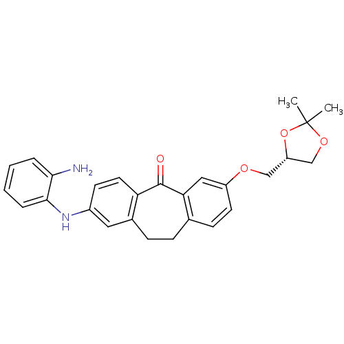 Chemical structure of BindingDB Monomer ID 50392166