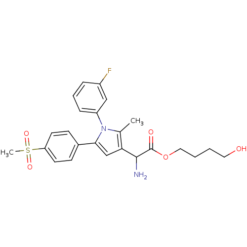 Chemical structure of BindingDB Monomer ID 50392670