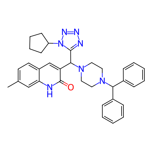 Chemical structure of BindingDB Monomer ID 50393487