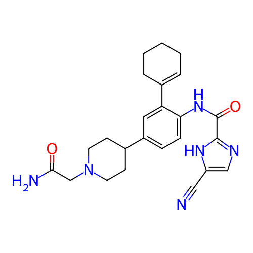 Chemical structure of BindingDB Monomer ID 50393542