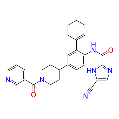 Chemical structure of BindingDB Monomer ID 50393545