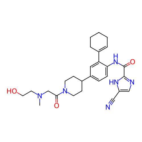 Chemical structure of BindingDB Monomer ID 50393549