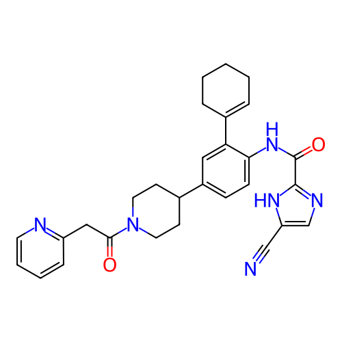 Chemical structure of BindingDB Monomer ID 50393555