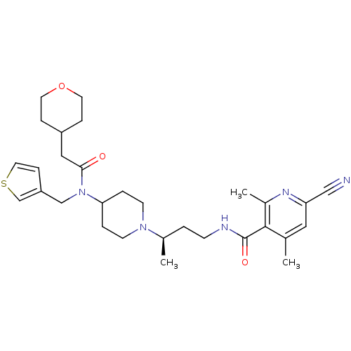 Chemical structure of BindingDB Monomer ID 50394597