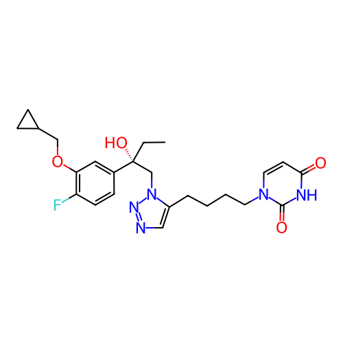 Chemical structure of BindingDB Monomer ID 50395030