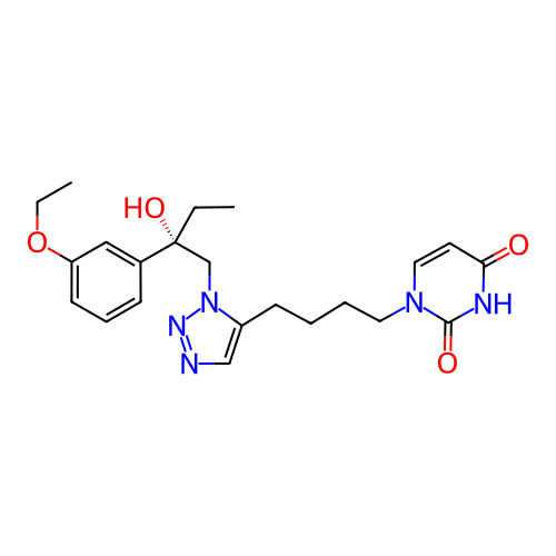 Chemical structure of BindingDB Monomer ID 50395042