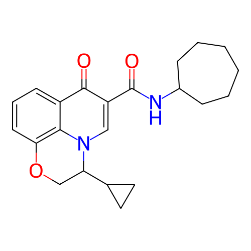 Chemical structure of BindingDB Monomer ID 50395156