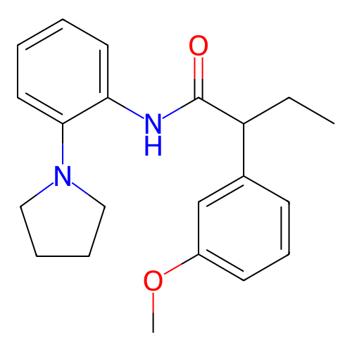 Chemical structure of BindingDB Monomer ID 50395501